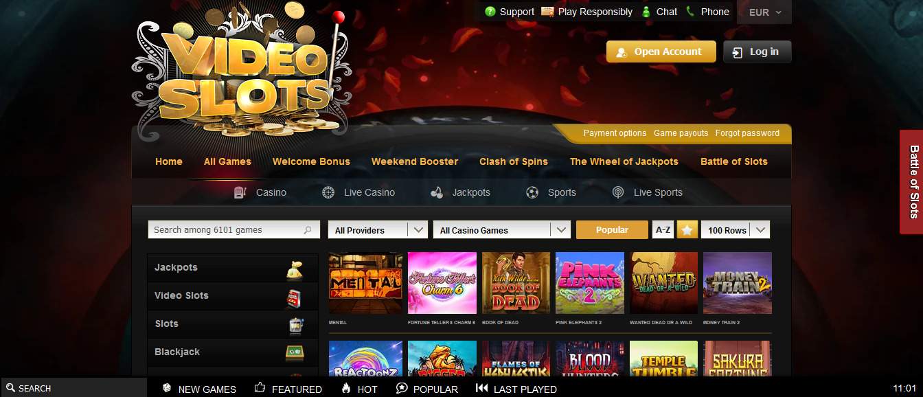 Videoslots Casino