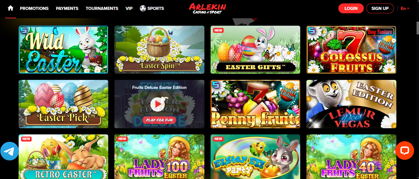 Arlekin Casino PayPal