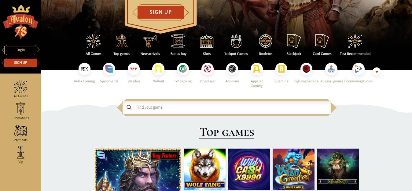 Avalone78 Casino
