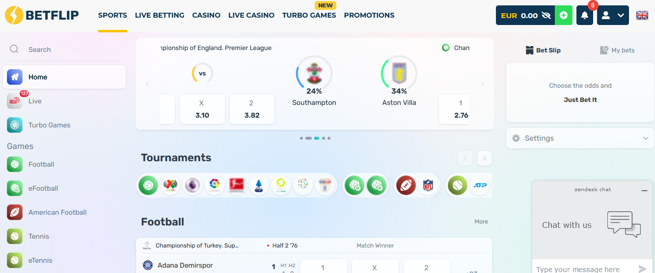 BetFlip Sports Betting