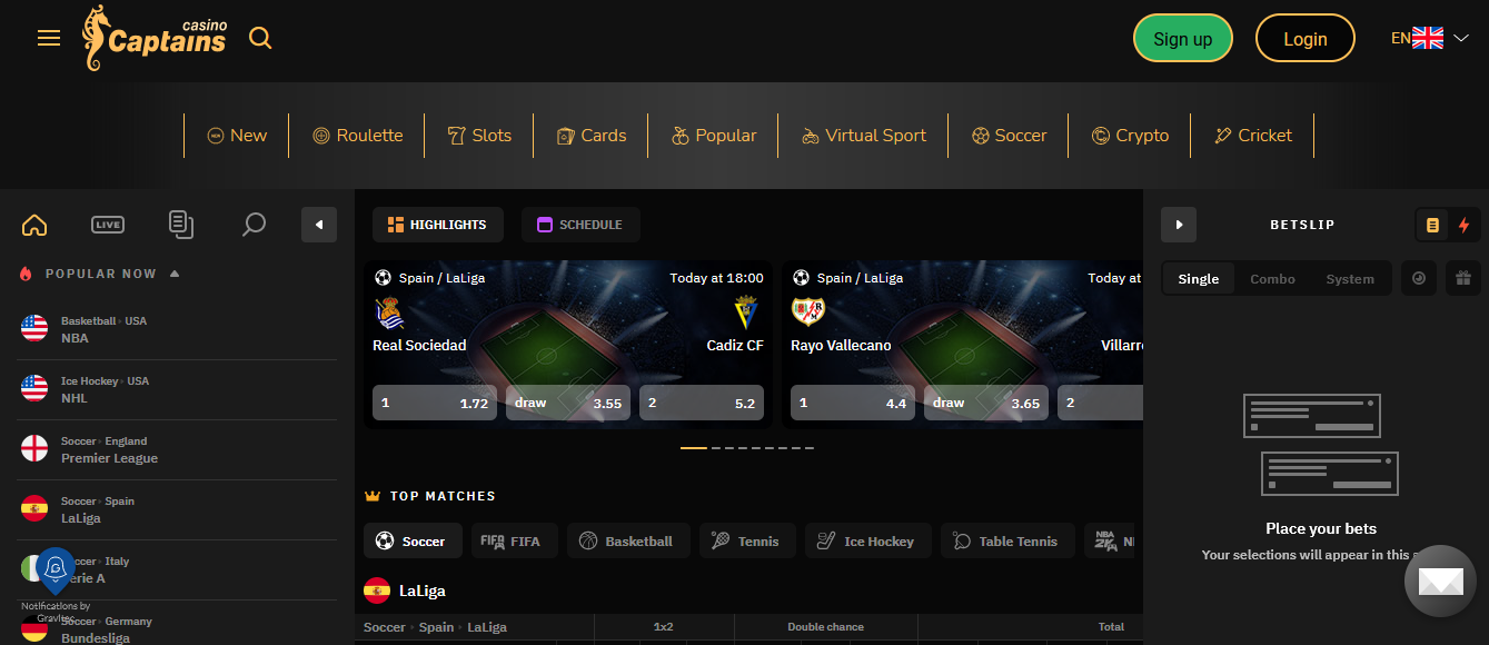 CaptainsBet Sports Betting
