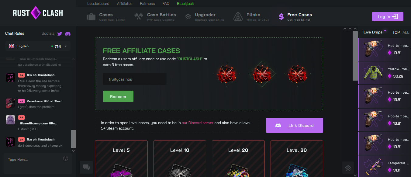 Claim 3 RustClash Cases
