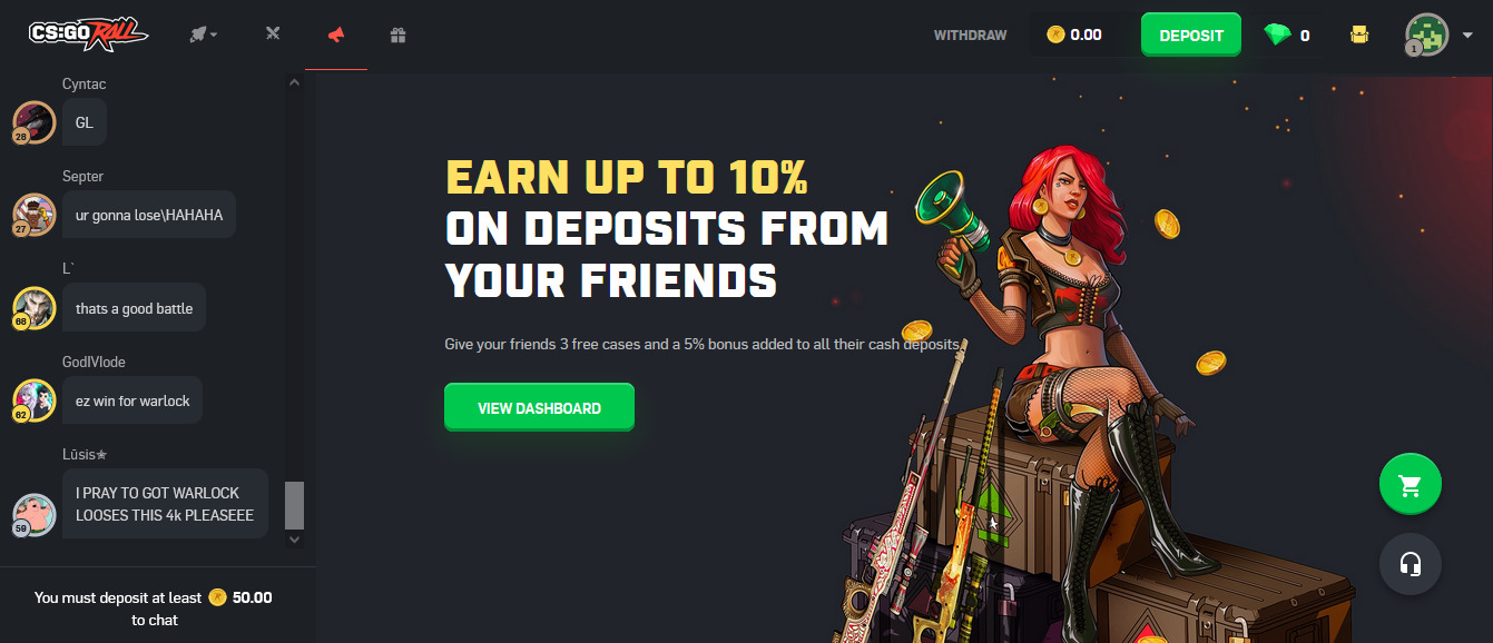 Claim A CSGORoll Bonus