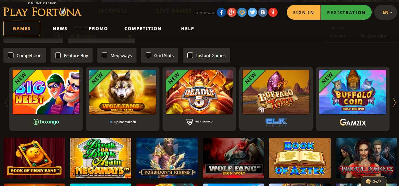 Claim A Play Fortuna Casino Bonus Today!