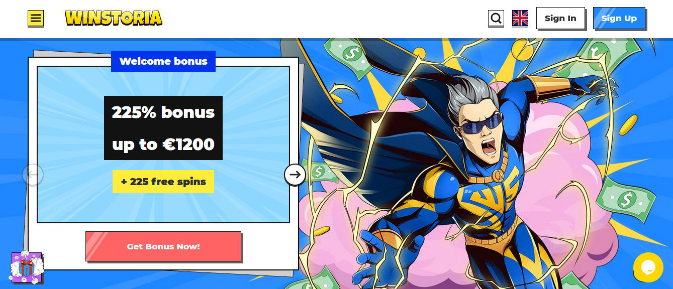 Claim The Winstoria Casino Welcome Bonus