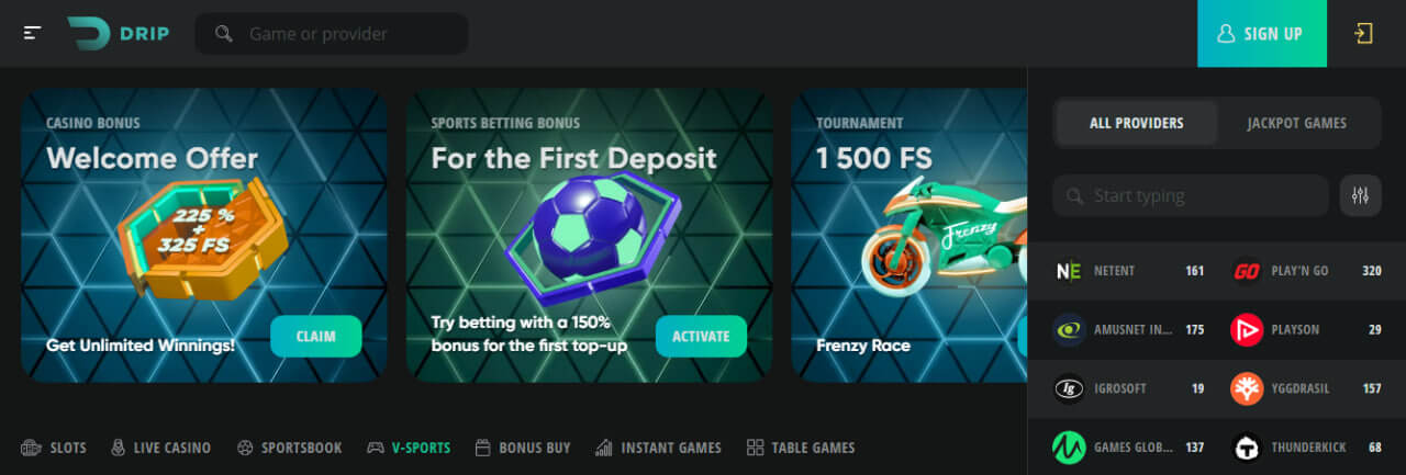 Drip Casino