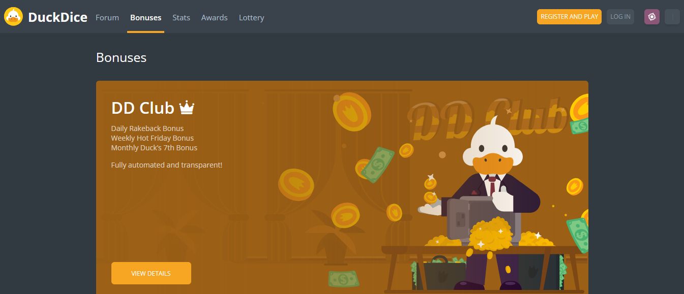 DuckDice Free Faucet