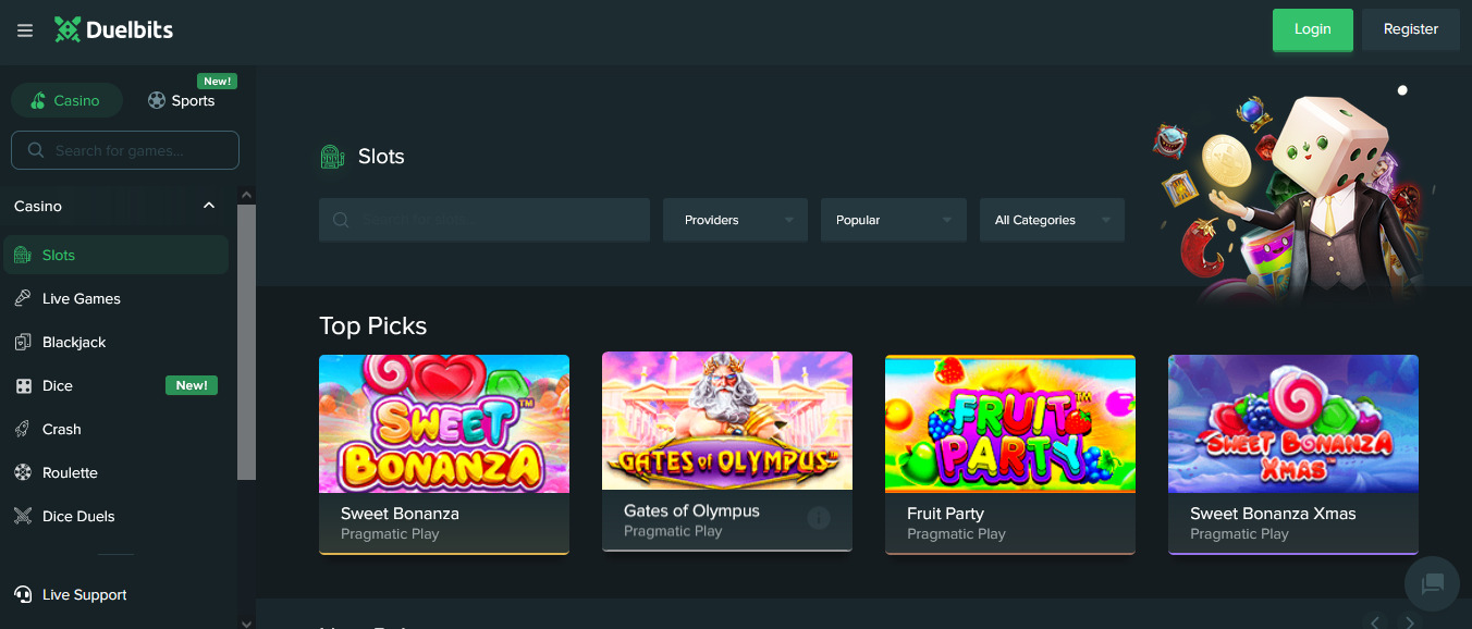 Duelbits Casino Review