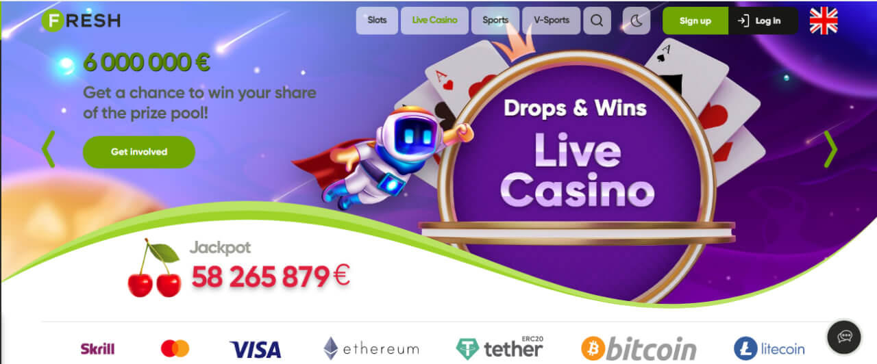 Fresh Casino live