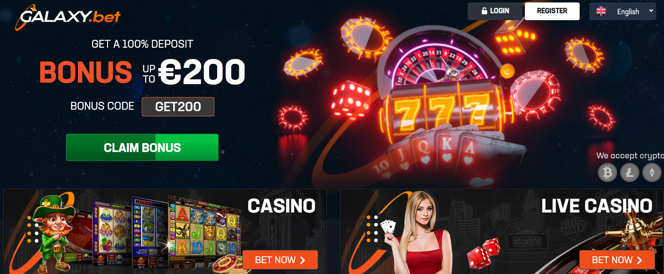 Galaxy.bet Welcome Bonus