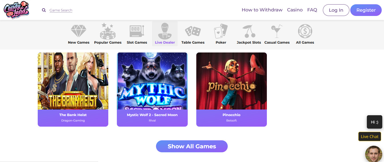 Is CandyLand Online Casino Legit?