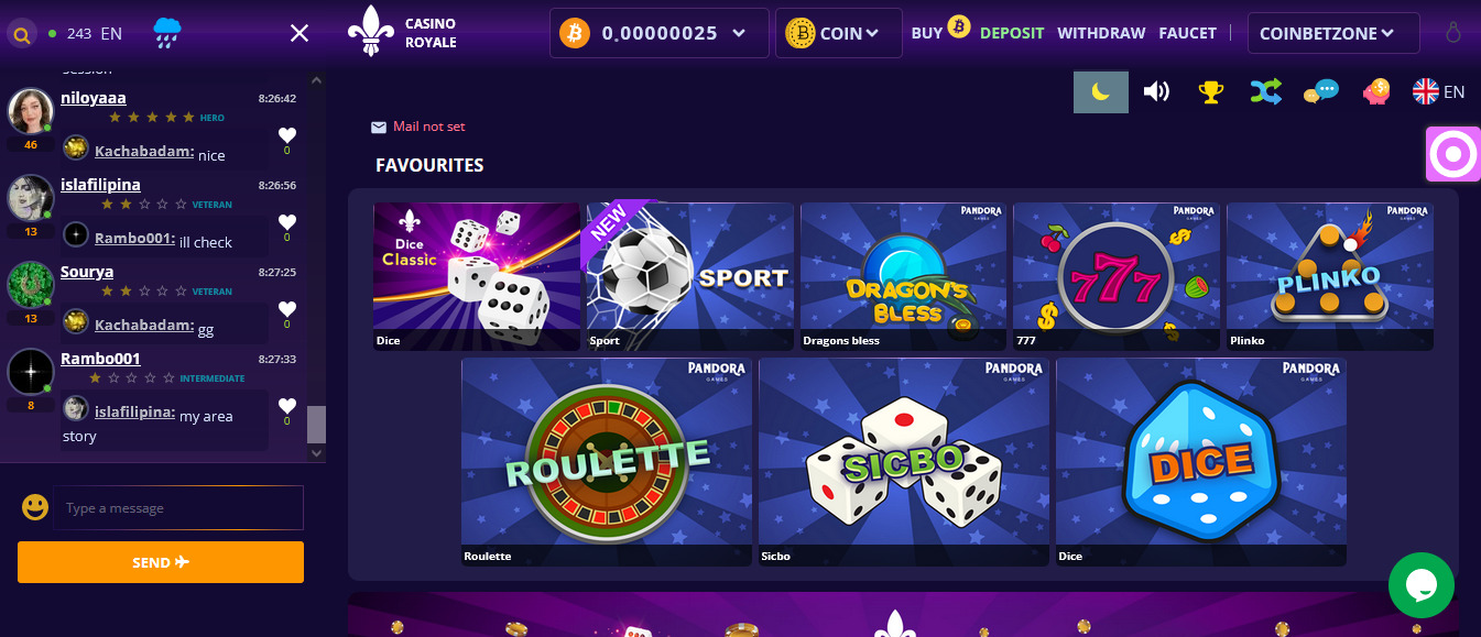 Является ли CasinoRoyale.bet законным?