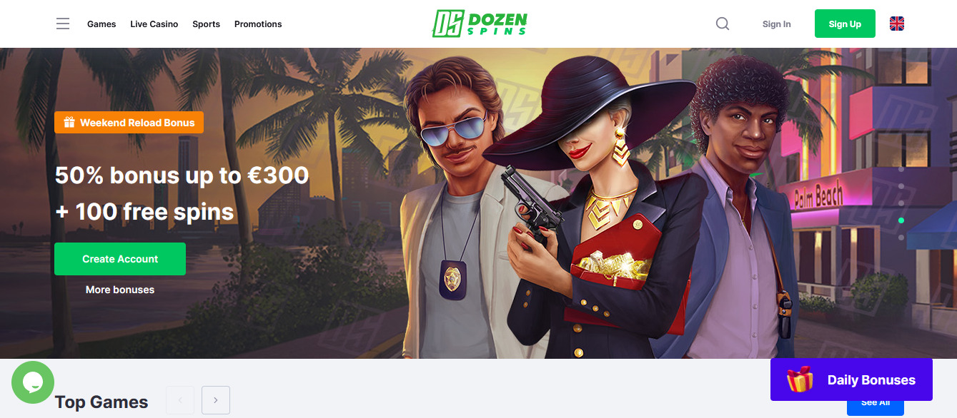 Is DozenSpins Casino Legit?