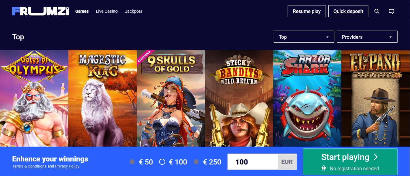 Is Frumzi Casino Legit?