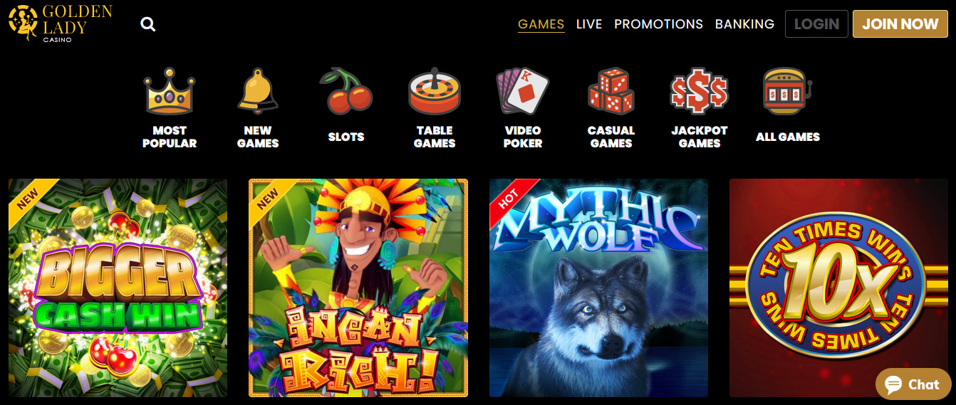 Is Golden Lady Casino Legit?