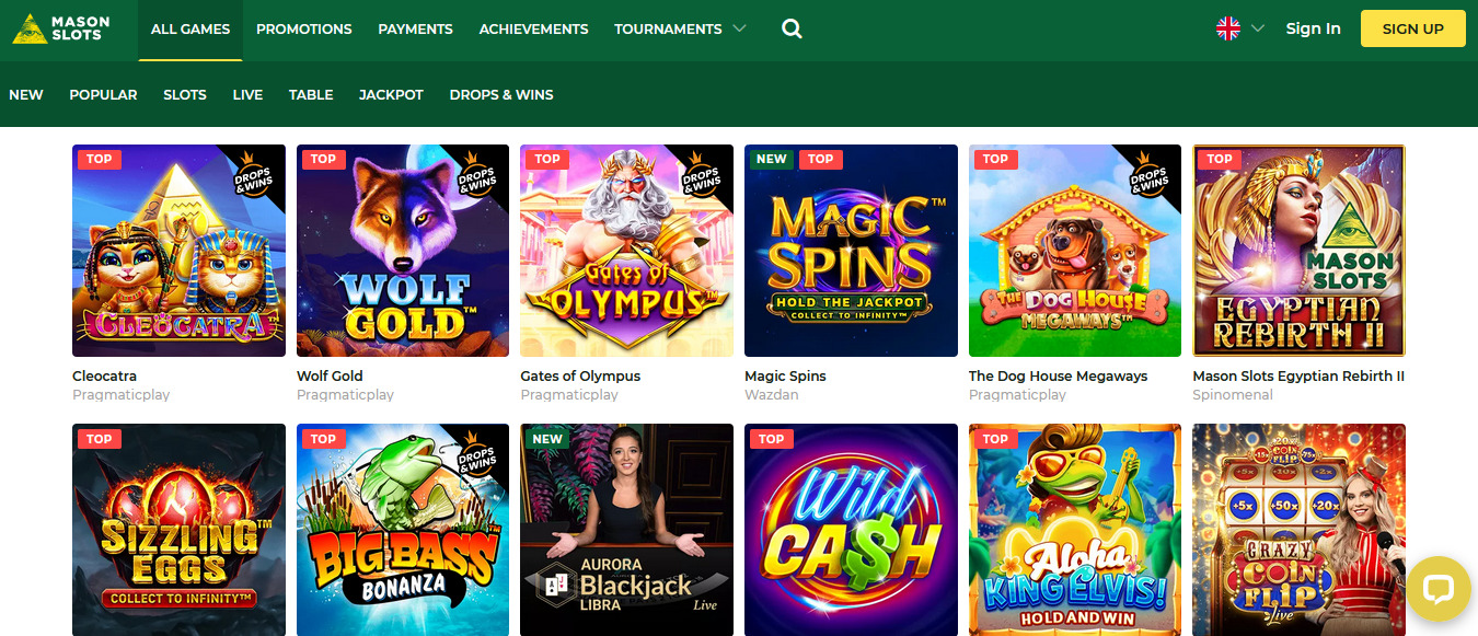 Is Mason Slots Legit?