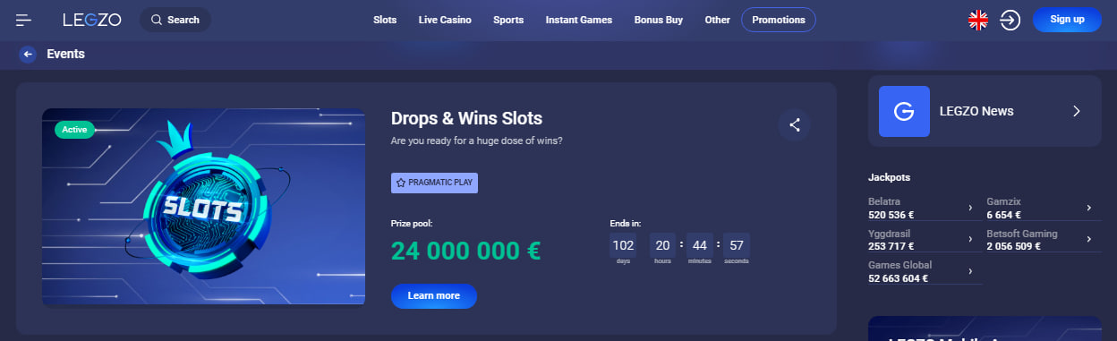 Legzo Casino new