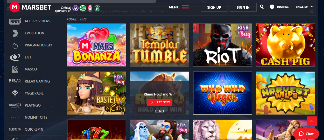 Marsbet Casino