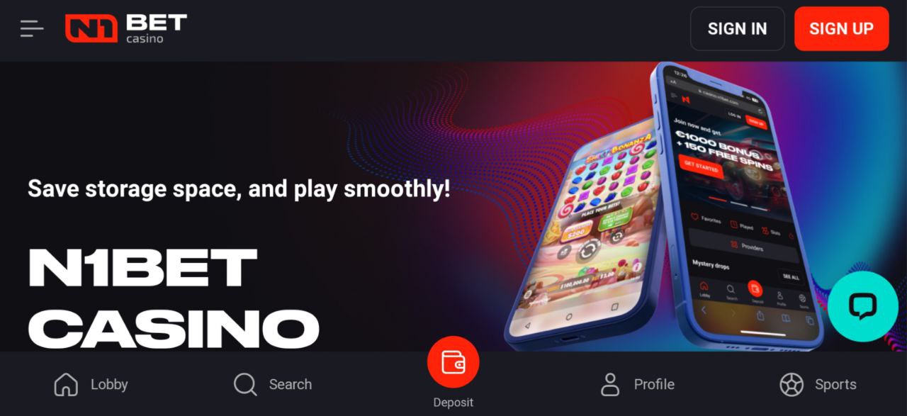 N1Bet Mobile App