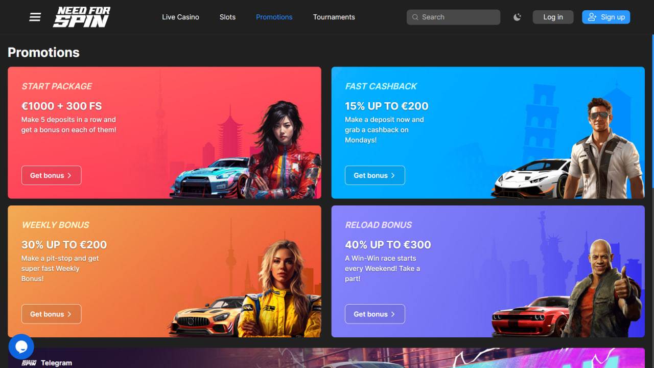 NeedForSpin Casino New