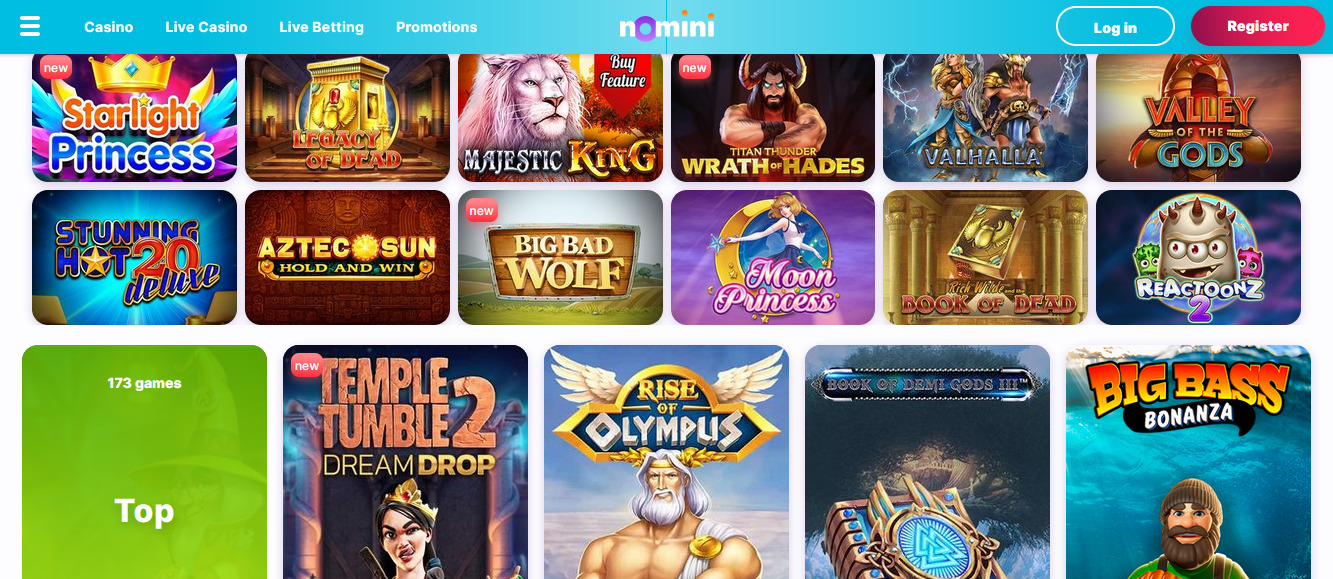 Play At Casino Nomini