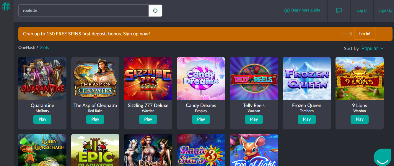 OneHash Casino