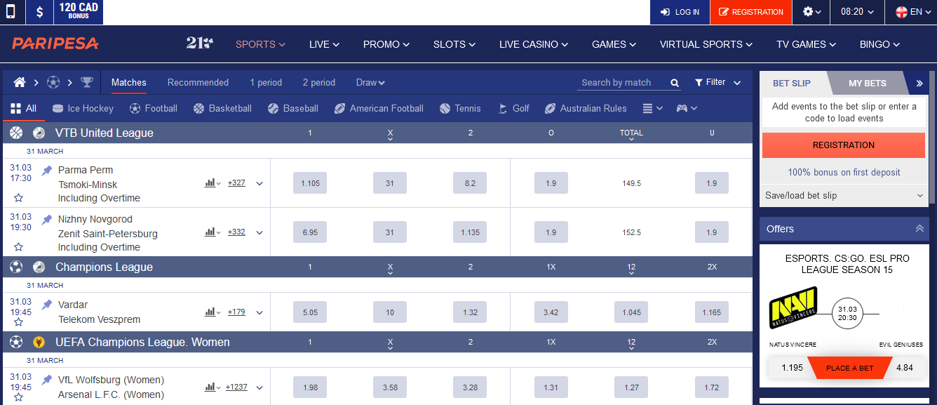Paripesa Sports Betting