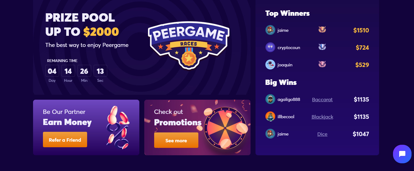 Is Peergame Casino Legit?