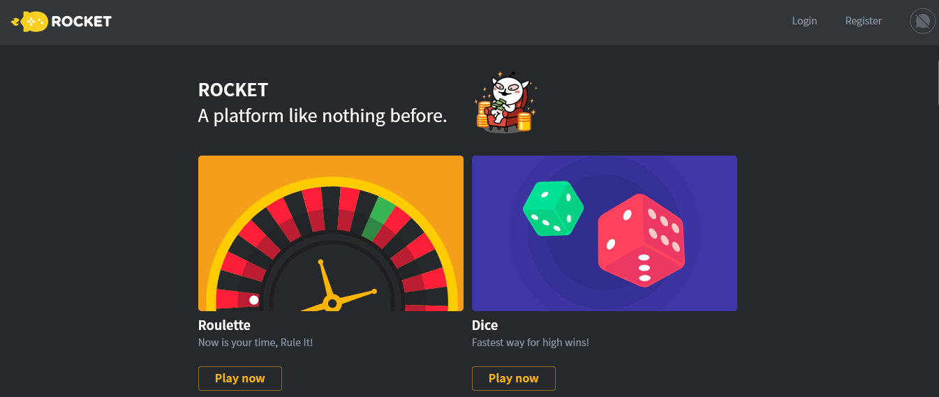 Rocket Run Crypto Casino