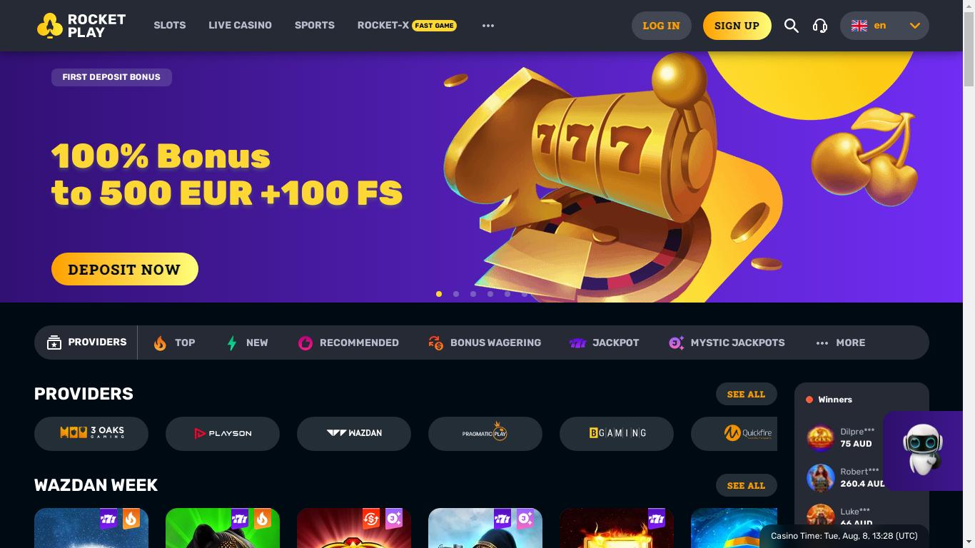 Rocket play casino