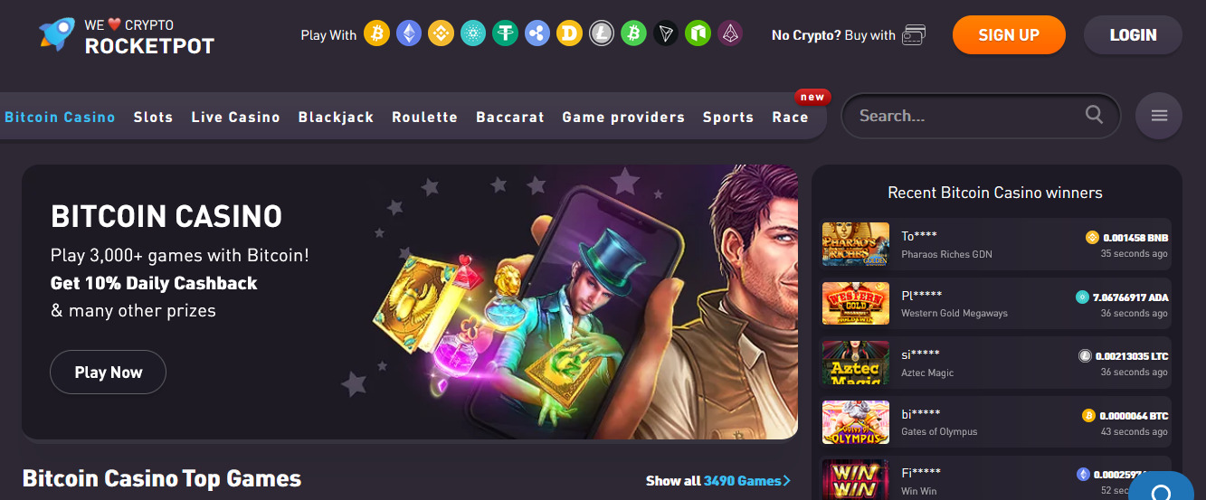 Is Rocketpot.io Casino Legit?