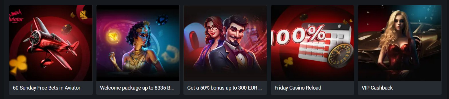Megapari bonuses
