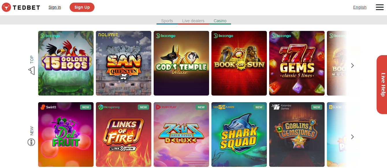 Is TedBet Casino Legit?