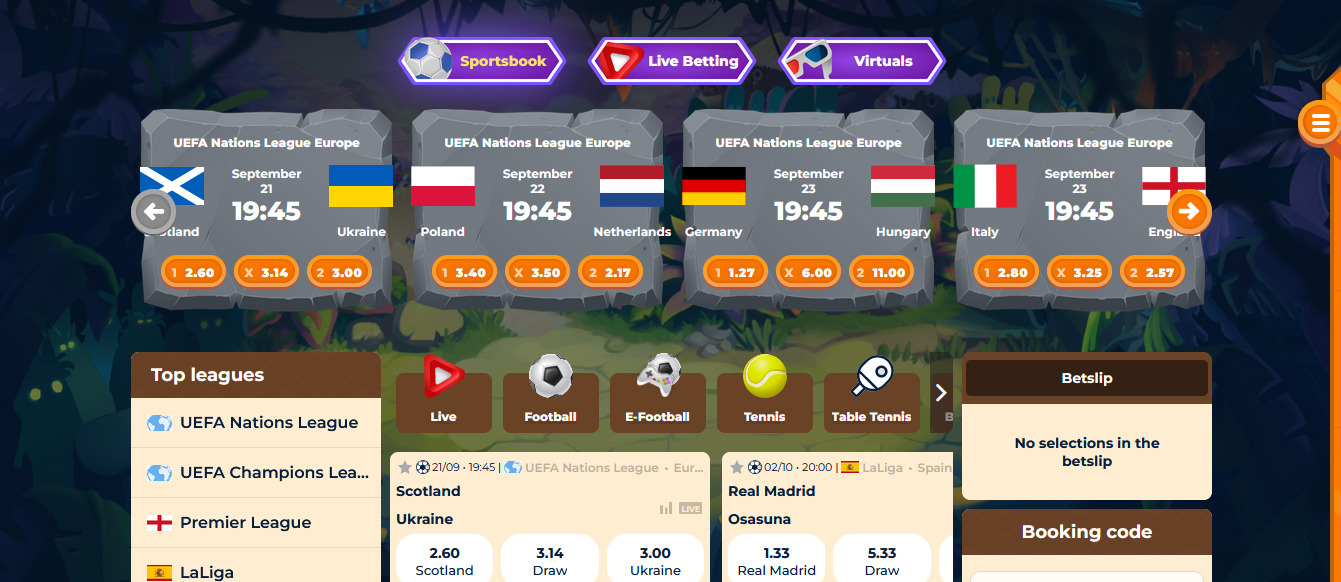 Wazamba Sports Betting