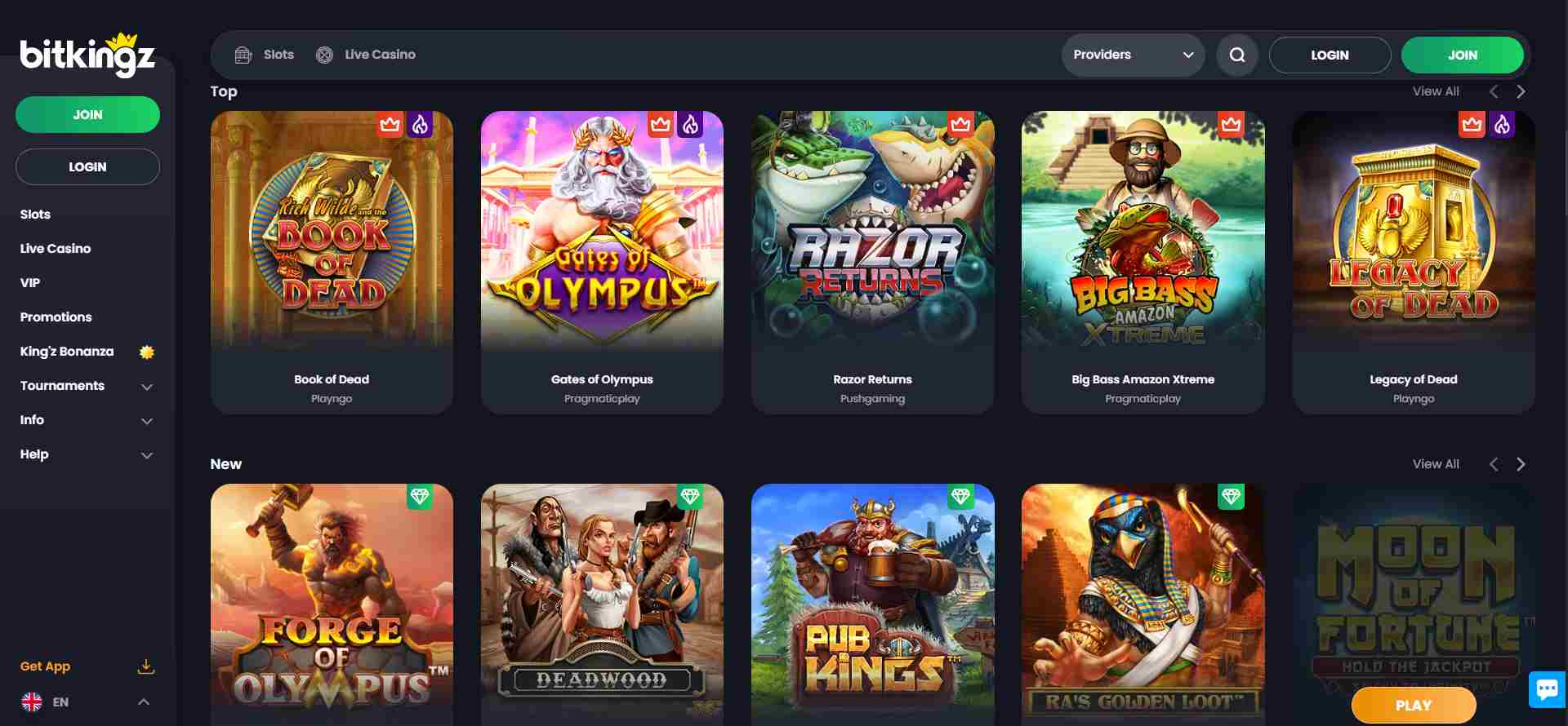 BitKingz Casino Games fruitycasinos