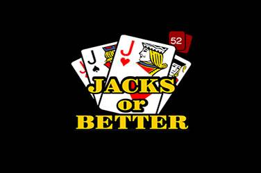 Jacks or better 52 hand