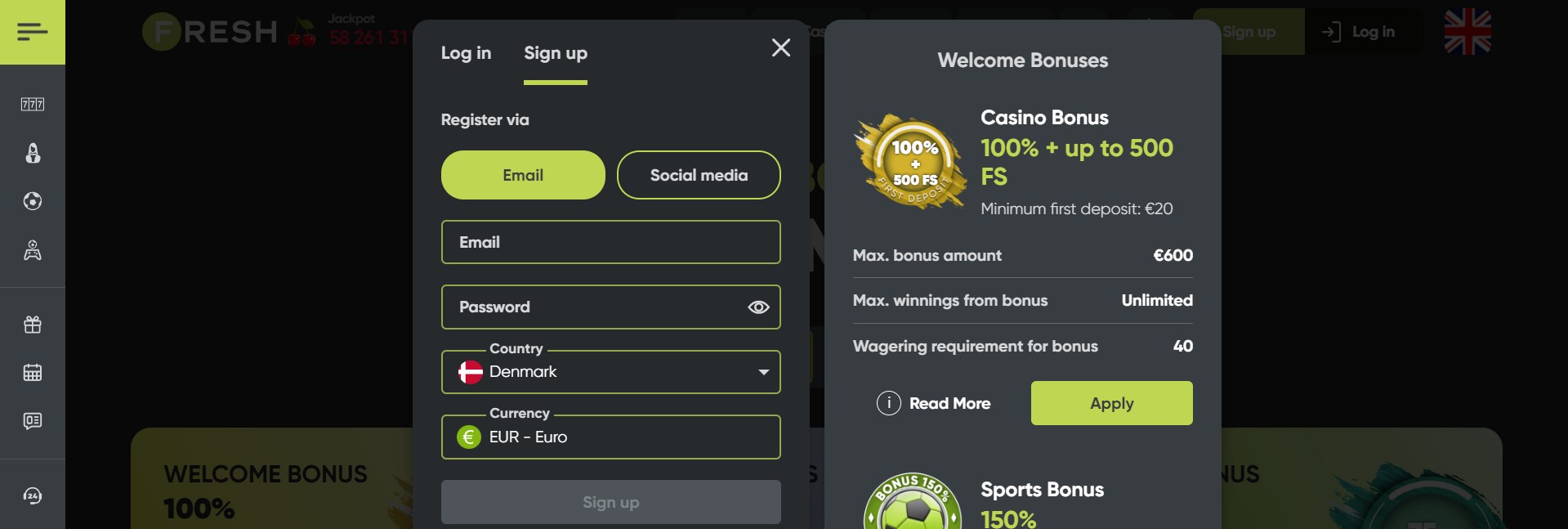Fresh casino review