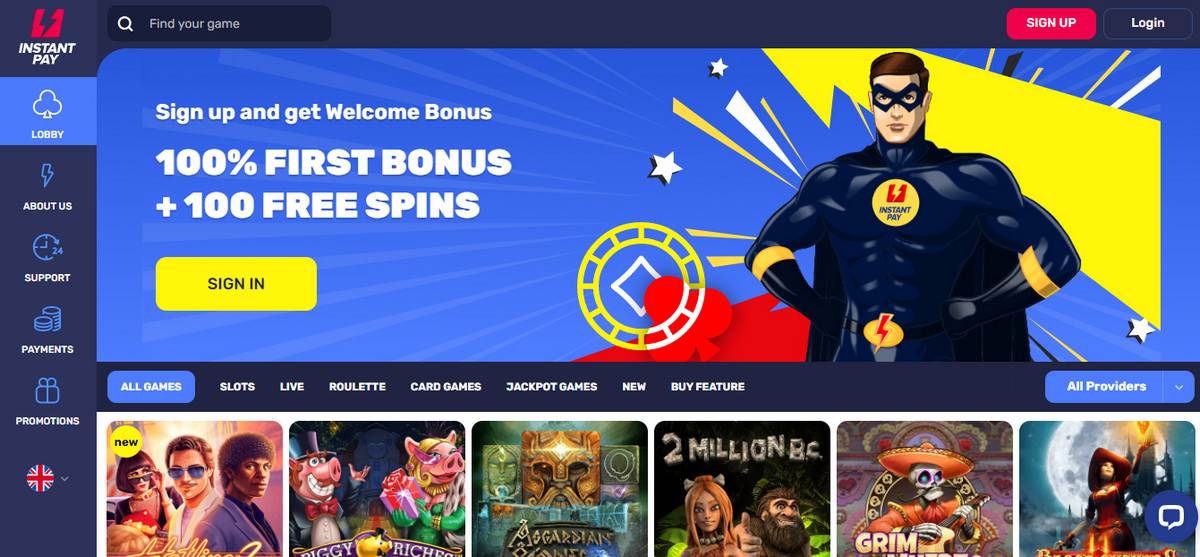 Instantpay casino