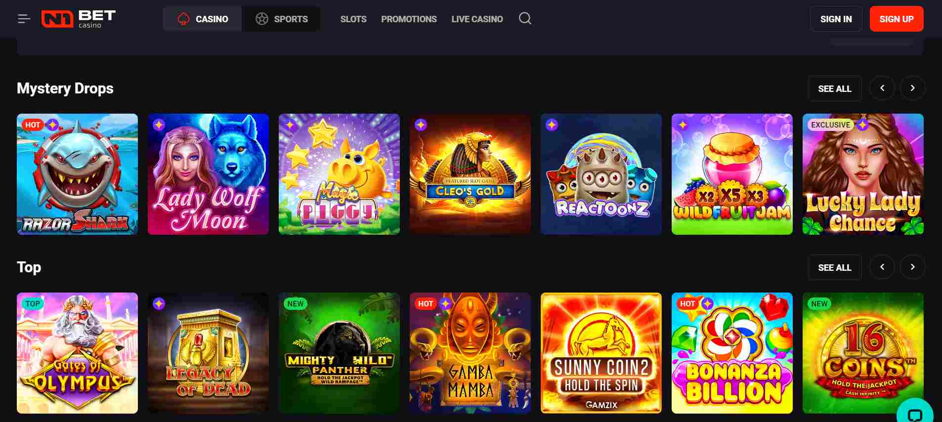 n1bet casino