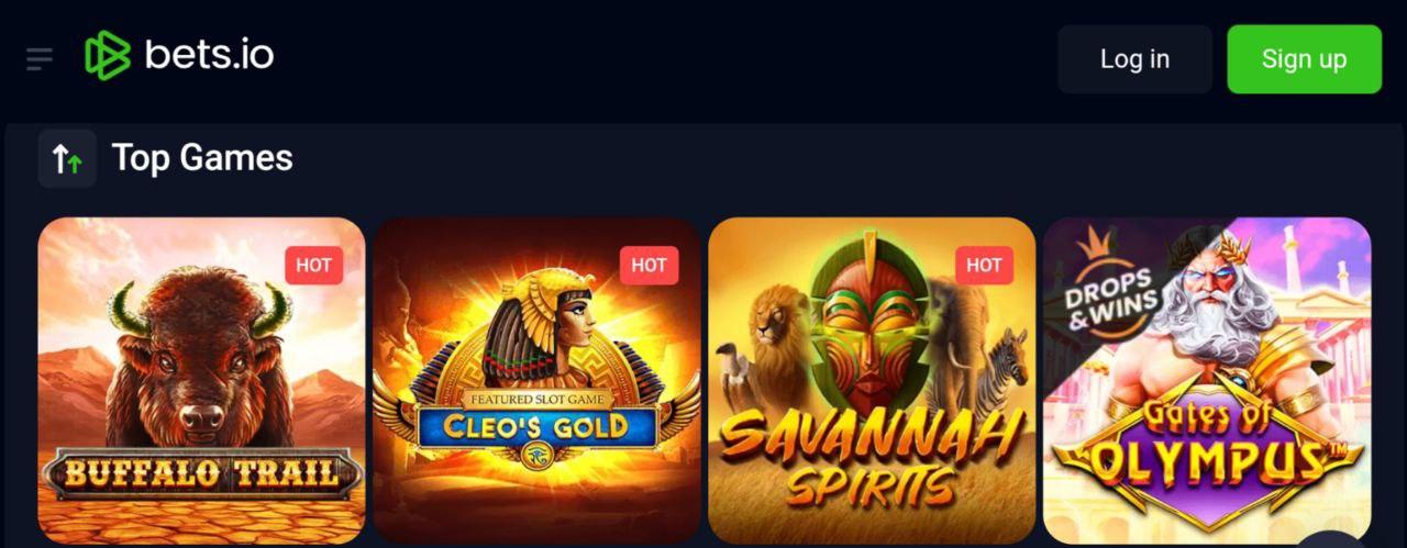 Bets app top games