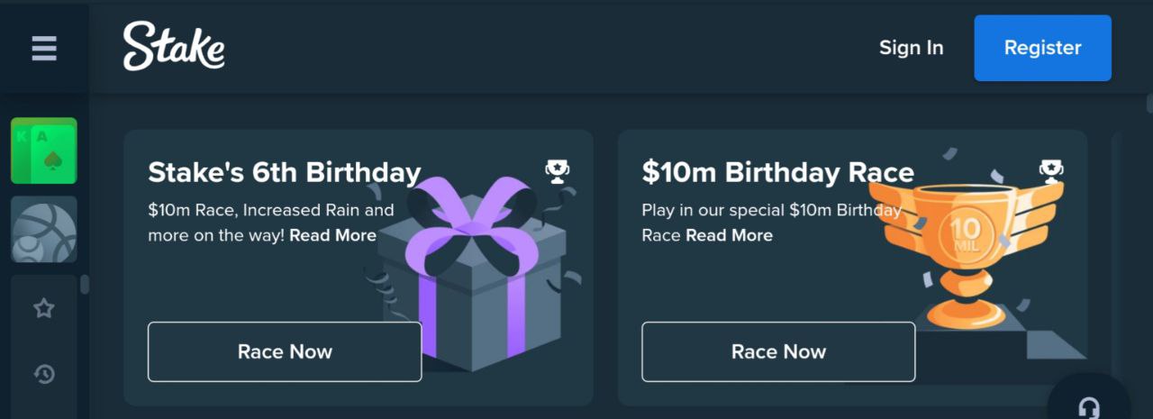 Stake casino app
