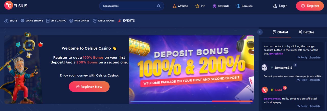 Celcius Casino