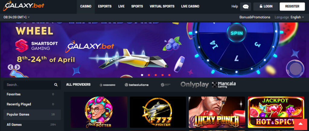Galaxy.bet Casino Review
