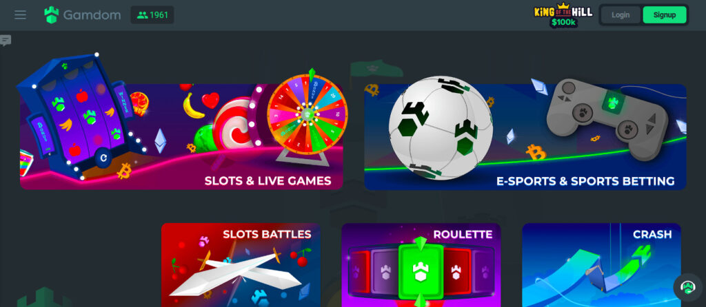 Gamdom Casino Review