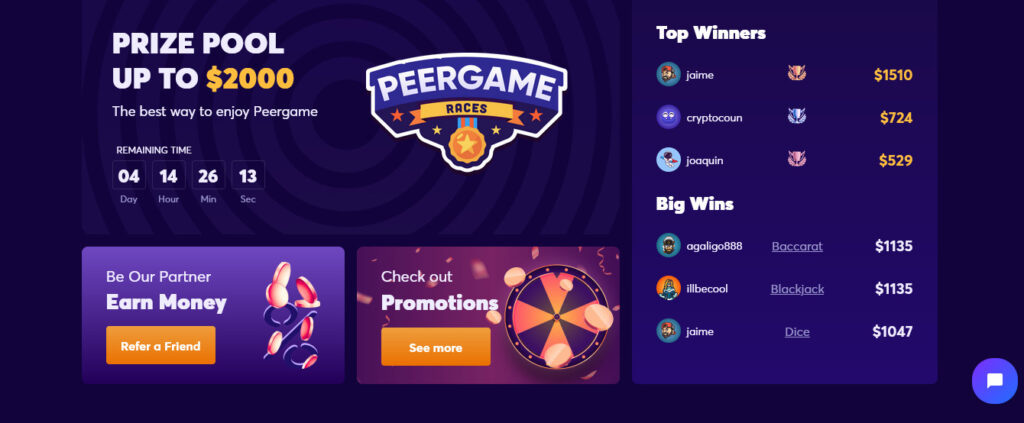 Is PeerGame Casino Legit?