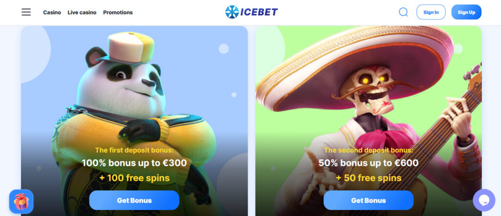 Claim An IceBet Welcome Bonus