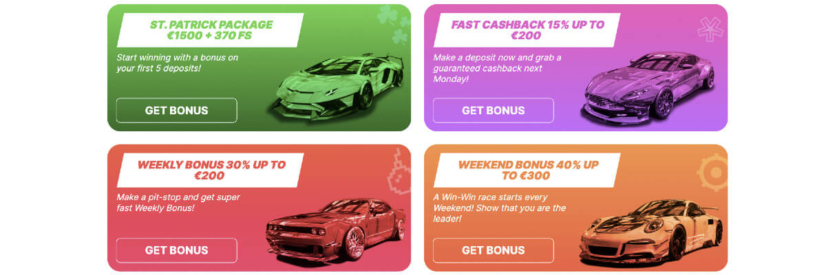 Need for spin promotions