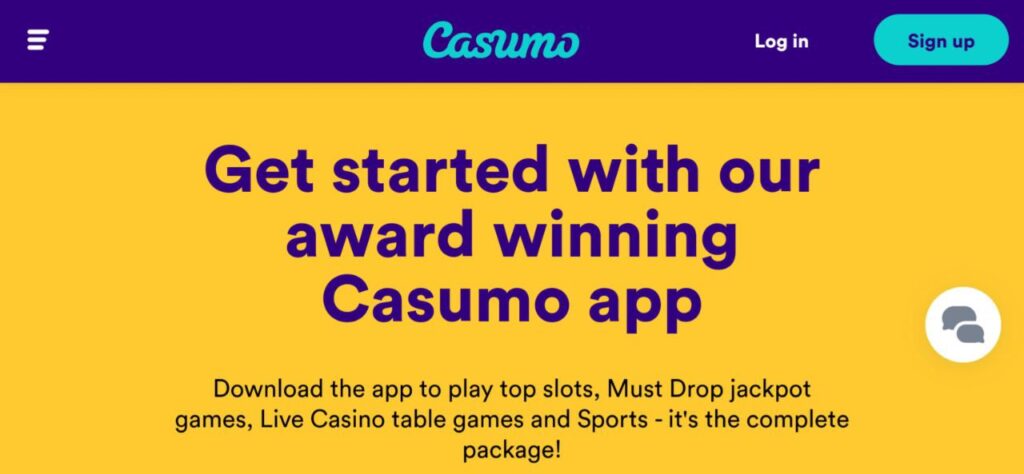 Casumo Casino App for Android and iOS