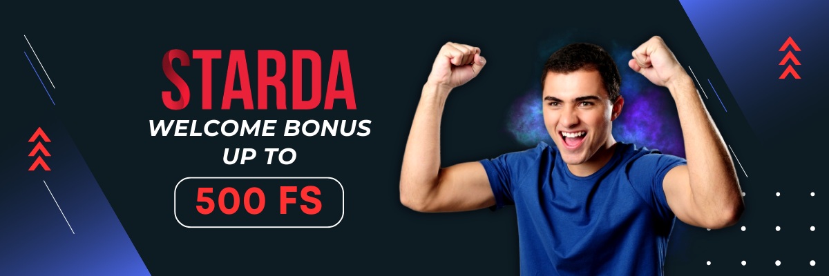 Starda Casino welcome bonus